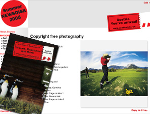 Austrian Tourist Authority CD Rom